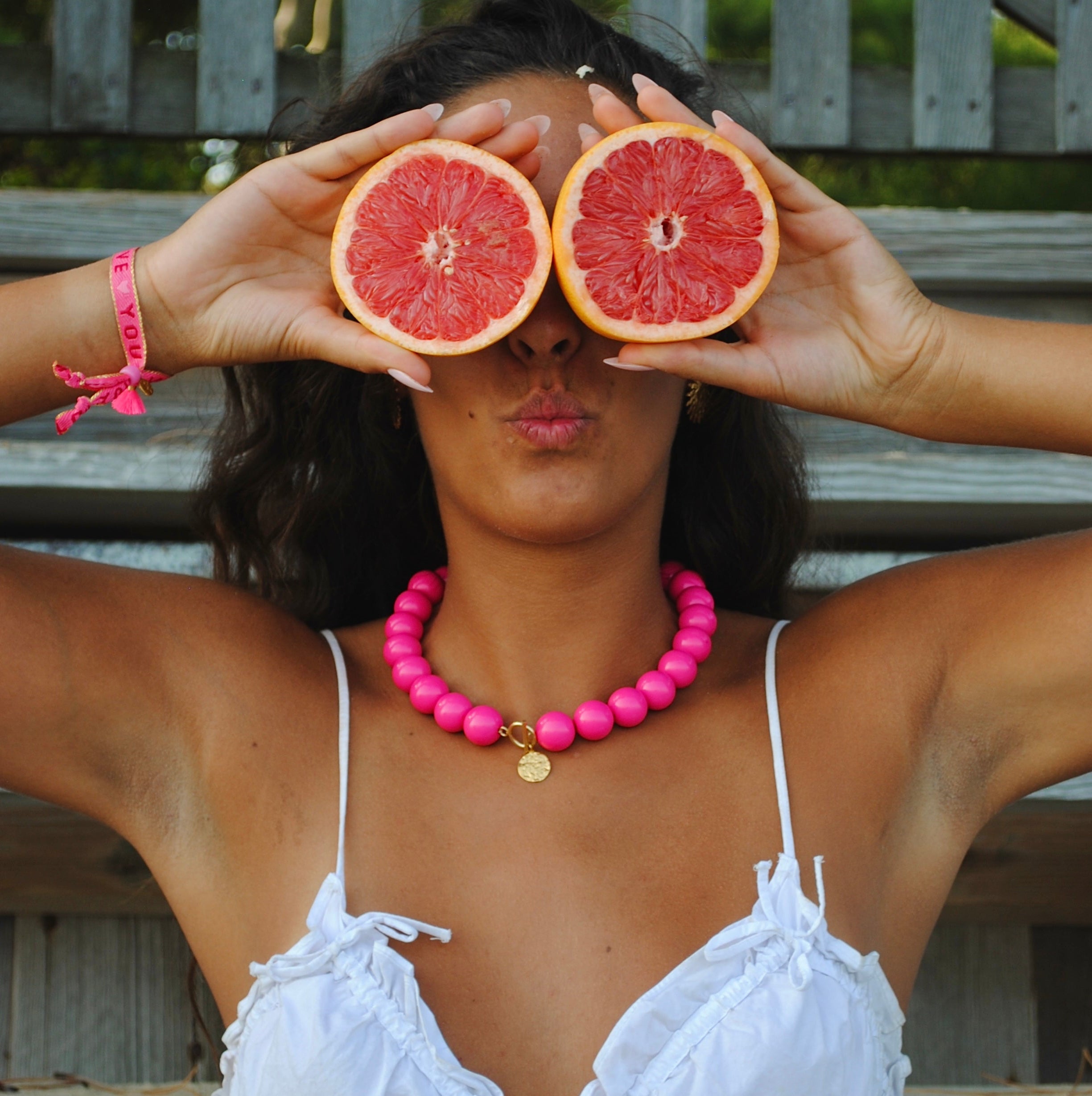 Collier BUBBLE GUM